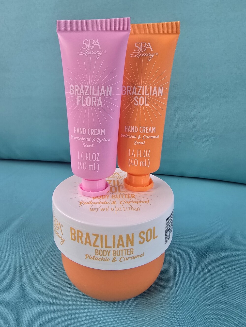Brazilian Sol Body Butter & Flora Hand Creams